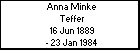 Anna Minke Teffer